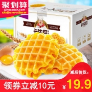 回头客 卡侬尼华夫饼 520g 19.9元包邮