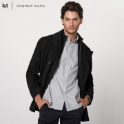 ANDREW MARC 男士长款毛呢外套 *2件 885.6元（合442.8元/件）