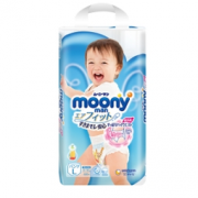 moony 婴儿拉拉裤 男 大号L44片 *3件  217元包邮