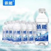 依能 0糖0脂0卡0汽 加锌弱碱性苏打水 350ml*24瓶装整箱 39.9元包邮