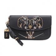 COACH 蔻驰  37370 女士黑色皮质手拿包 963元包邮
