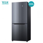 1日0点、预售：VIOMI云米BCD-398WMSD十字对开门冰箱398L
