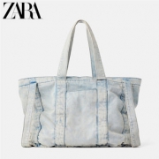ZARA 新款 TRF 女包 牛仔购物包 13334004017 299元