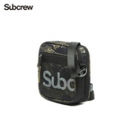 香港潮牌，Subcrew 虎纹 迷彩 单肩包
