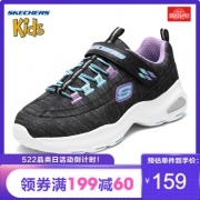 SKECHERS 斯凯奇 D'lites 80667L 魔术贴熊猫休闲鞋 169元包邮（需用券）