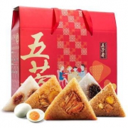 端午好礼：五芳斋 沁心五芳礼盒 蛋粽组合 1360g