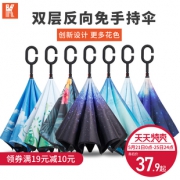 KIDORABLE 免持式反向伞 多色可选  券后37.9元