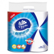 京东Plus会员：Vinda 维达 卷纸 厨房用纸 水滴花纹 75节*2卷  7.9元