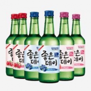 网易严选  韩国 烧酒 360毫升 *6瓶 80元