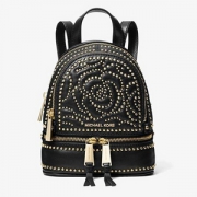 Michael Kors 女士RHEA系列 铆钉款真皮双肩包 30H8GEZB1O