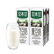 豆本豆 黑豆奶 植物蛋白饮料 四盒装250ml*4