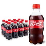 肥宅快乐水~Coca-Cola 可口可乐 碳酸饮料 300mlx12瓶
