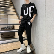 夏季短袖T恤套装男潮短裤套装 券后￥99