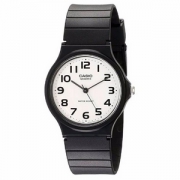 CASIO 卡西欧 EAW-MQ-24-7B2 男士黑色树脂表带手表