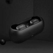 QCYT1真无线双耳蓝牙耳机青春版(黑色、通用、入耳式、IPX4)