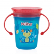 1日0点、618预告：Nuby 努比 10410 魔术学饮杯 240ml 51.92元包邮（可满300减30）