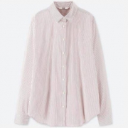 UNIQLO 优衣库 410415 女士条纹衬衫