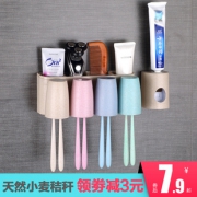 5日0点：Clean Art 可丽纳特 免打孔口杯牙刷架 2杯款5.9元包邮（需用券）