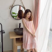 Cottonshell 棉籽壳 女士纯棉吊带睡裙 多色
