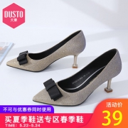 DUSTO/大东 女士新款尖头高跟鞋 39元包邮