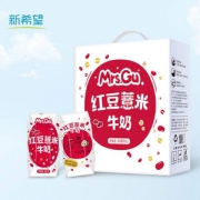 新希望 红豆薏米牛奶200ml*12盒