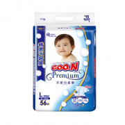 GOO.N 大王 天使系列 婴儿纸尿裤 L56片 *2件