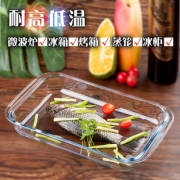 SPZ 尚品志 玻璃双耳鲍鱼盘 8寸 9.9元包邮（需用券）