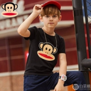 Paul Frank 大嘴猴 儿童圆领短袖T恤 男女童多款可选