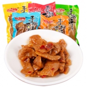 历史低价：周万章 香菇豆干 多种口味 2斤 9.9元包邮（需用券）
