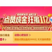 促销活动：飞猪 超级新发现·全民之选 玩法攻略 点赞成金，瓜分百万无门槛旅行基金