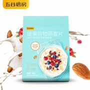 五谷磨房水果坚果谷物燕麦片600g即食免煮早餐混合坚果冲饮非脱脂  券后39元