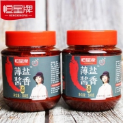 恒星 薄盐酱香豆瓣 500g *2瓶