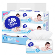 Vinda 维达 婴儿抽纸 3层150抽*6包 *4件  70.6元