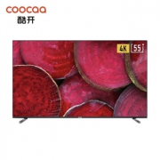 1日0点、预售、历史低价：coocaa 酷开 55K6D 55英寸 4K 液晶电视 1999元包邮（100元定金）