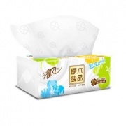 凑单品：清风 原木纯品 抽纸 3层100抽*1包