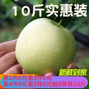 御果乡 新鲜翠冠梨 10斤装 31.8元包邮（拍五件）