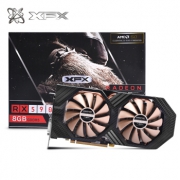 1日0点、历史低价：XFX 讯景 RX 590 8G 50周年典藏版 显卡 1299元包邮