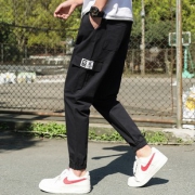 网红爆款 纯棉潮牌哈伦休闲运动工装裤 券后￥39