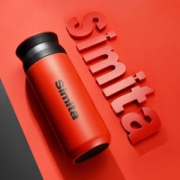 Simita 施密特 304不锈钢保温杯 砂石红 320ml 69元包邮（需用券）