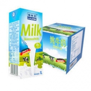 LVLINB 绿林贝 超高温灭菌 脱脂纯牛奶 1L*6盒 *3件 103元包邮（双重优惠）