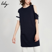 Lily 118249A7931 女士短袖连衣裙 169元包邮