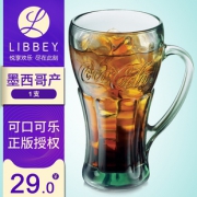 LIBBEY 利比 可口可乐玻璃杯 429ml19元包邮（需用券）
