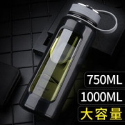 京东PLUS会员、凑单品： powcan 保康 玻璃杯 750ml 46元包邮