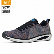 361° 透气轻便跑步鞋 581822238 黑色 到手价169元