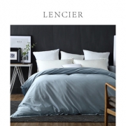 LENCIER 兰叙 60支长绒棉单件被套 1.5m/1.8m床 179元包邮（需用券）