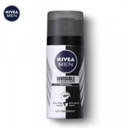 NIVEA 妮维雅 男士黑白出众爽身气雾 35ml *3件 20.85元（3件5折，合6.95元/件）