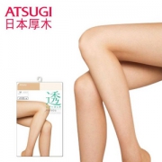 ATSUGI 厚木 透系列 防勾丝薄款丝袜3双 黑色*3双 84元包邮