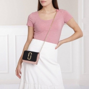Marc Jacobs Snapshot 撞色拼接单肩包 2色