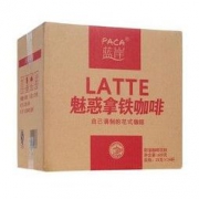 蓝岸 PACA 魅惑拿铁口味 速溶咖啡 25g*24杯 整箱 *2件 145.8元包邮（合72.9元/件）