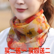 围脖女套头夏季防晒薄款小丝巾 券后￥7.5
